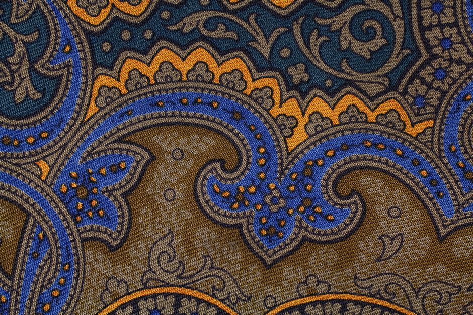 Paisley patroon in moderne kleurtinten. Paisley patroon in moderne kleurtinten.